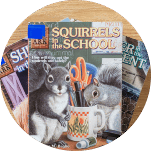 Squirrel in The Schooll By Nimal Malhothra